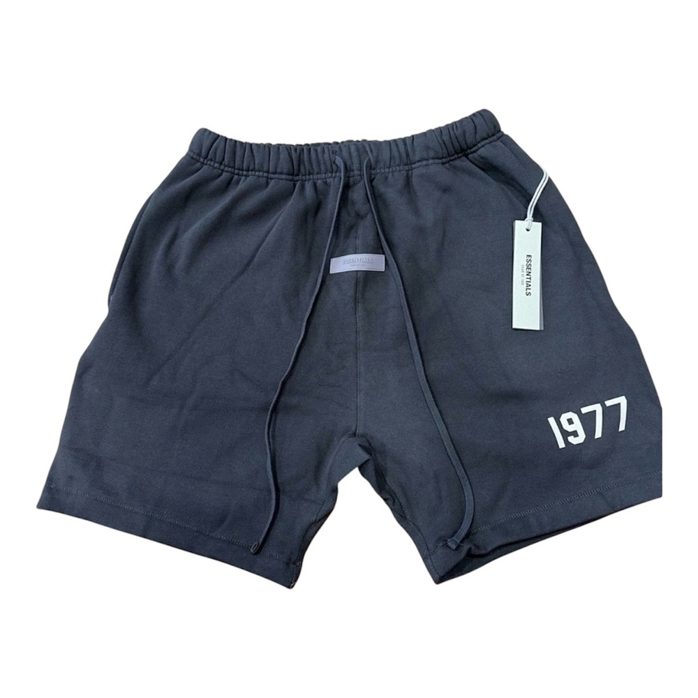 Fear Of God Essentials 1977 Shorts Black Brand New With Tags